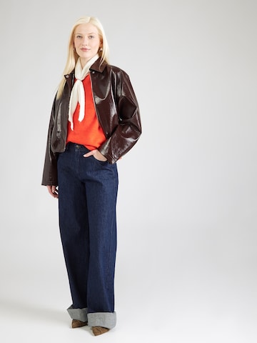 JDY Sveter 'JDYELANORA' - Oranžová