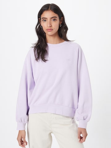 Sweat-shirt 'Snack Sweatshirt' LEVI'S ® en violet : devant