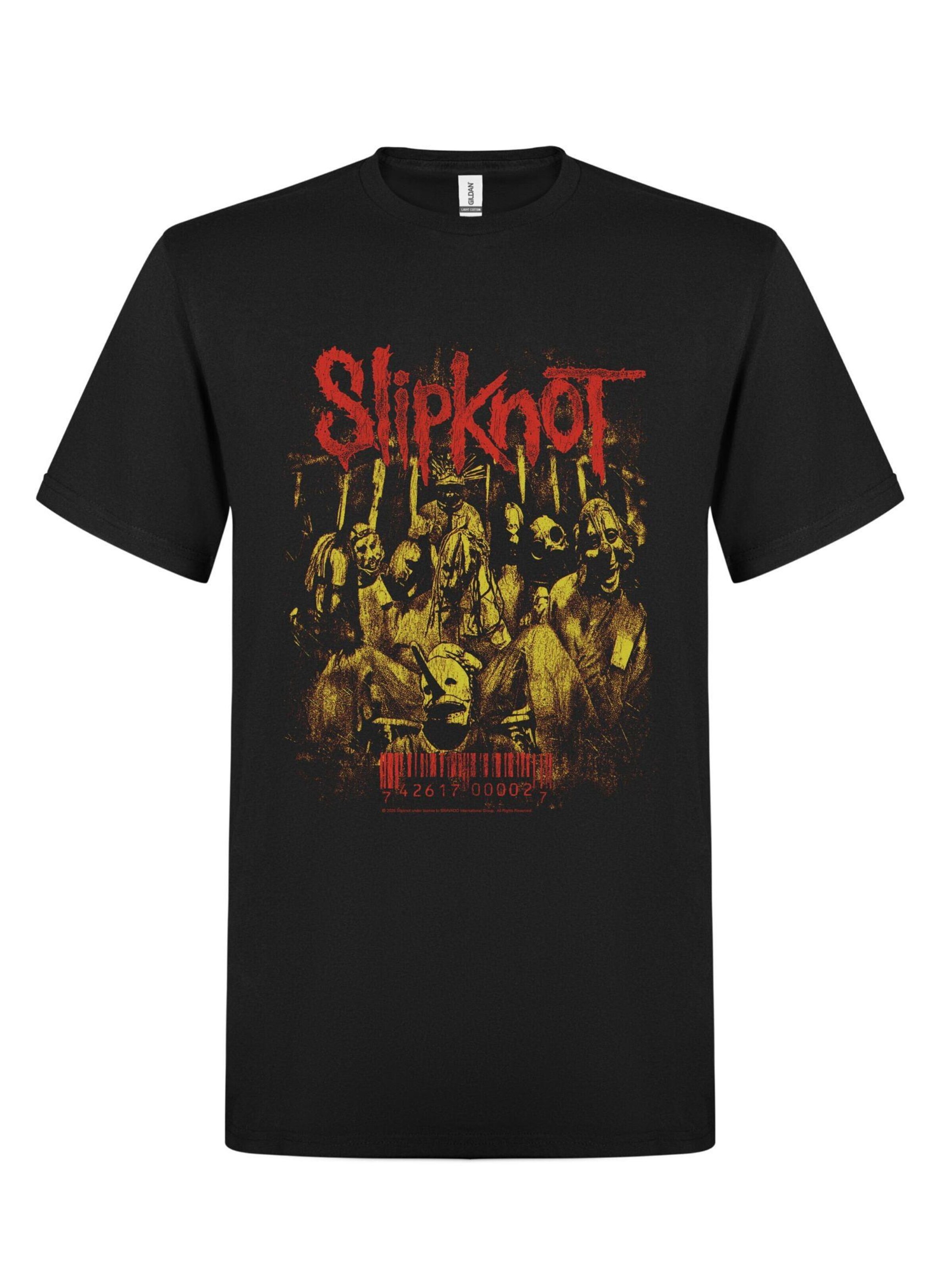 SLIPKNOT Shirt 'Slipknot welcome to 99' in Black: front
