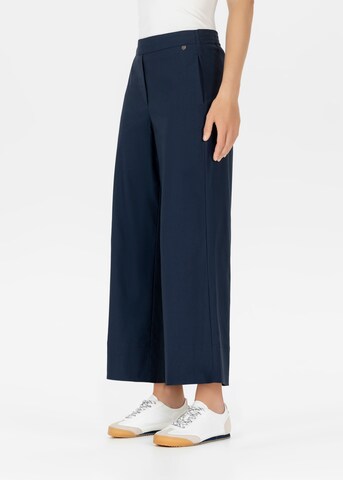 STEHMANN Wide Leg Hose in Blau
