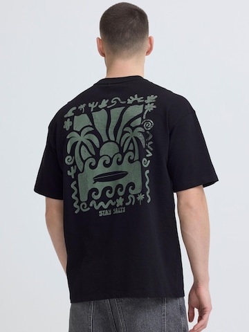 BLEND Shirt ' BHKarim Graphic ' in Black