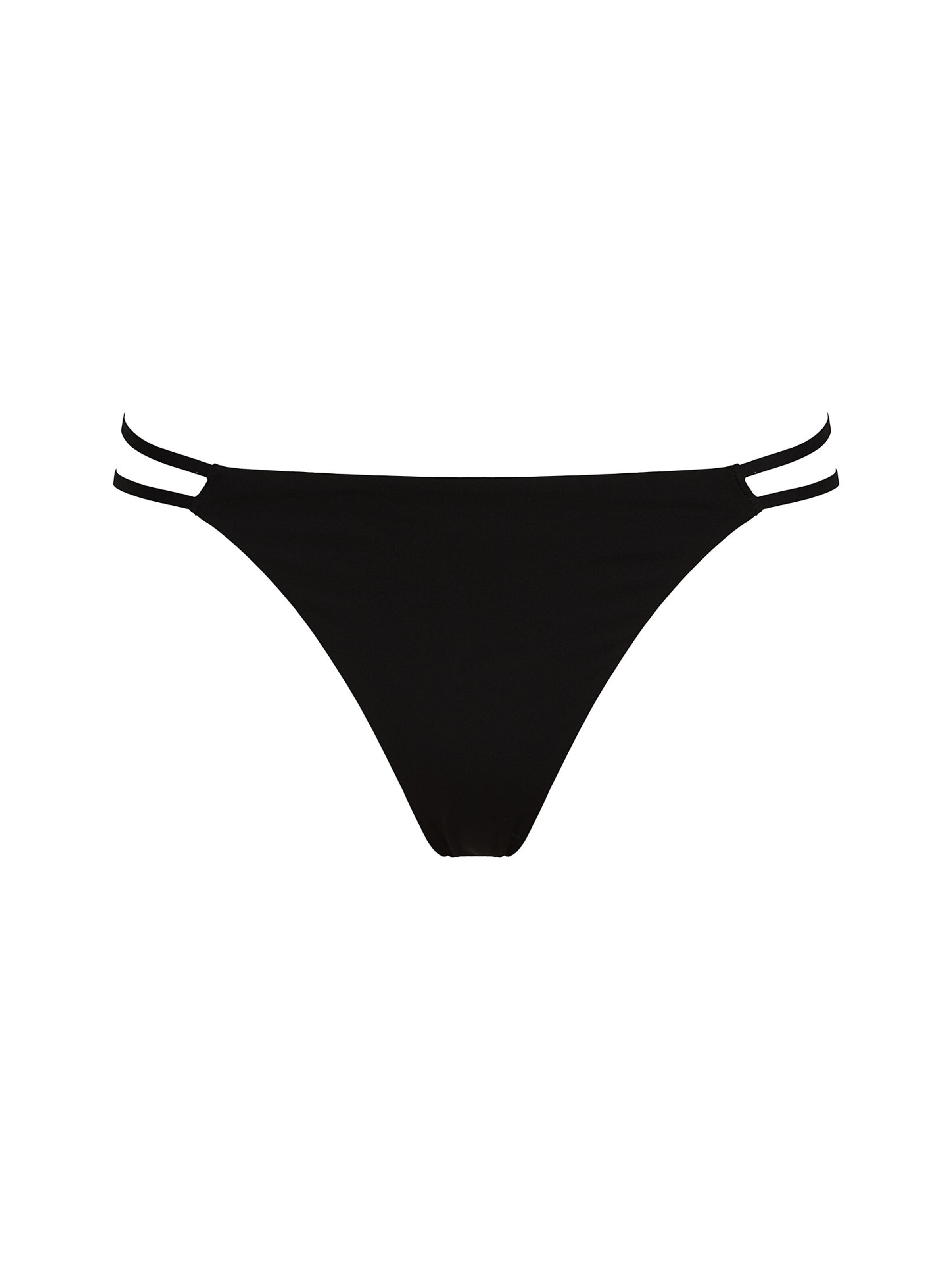 Calvin Klein Swimwear Bikinibroek 'Split Elastic' in Zwart: voorkant