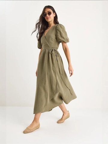 Bianco Lucci Jurk in Groen