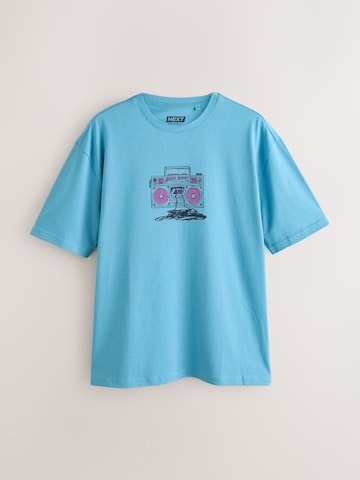 Next - Camiseta en azul