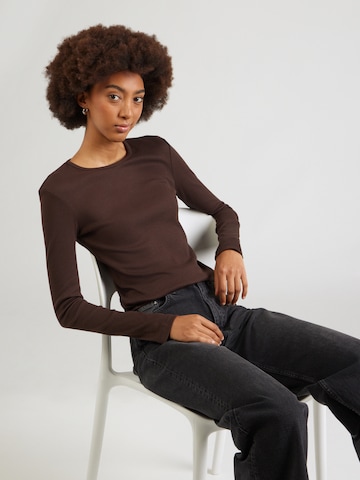 & Other Stories Shirt in Brown: front