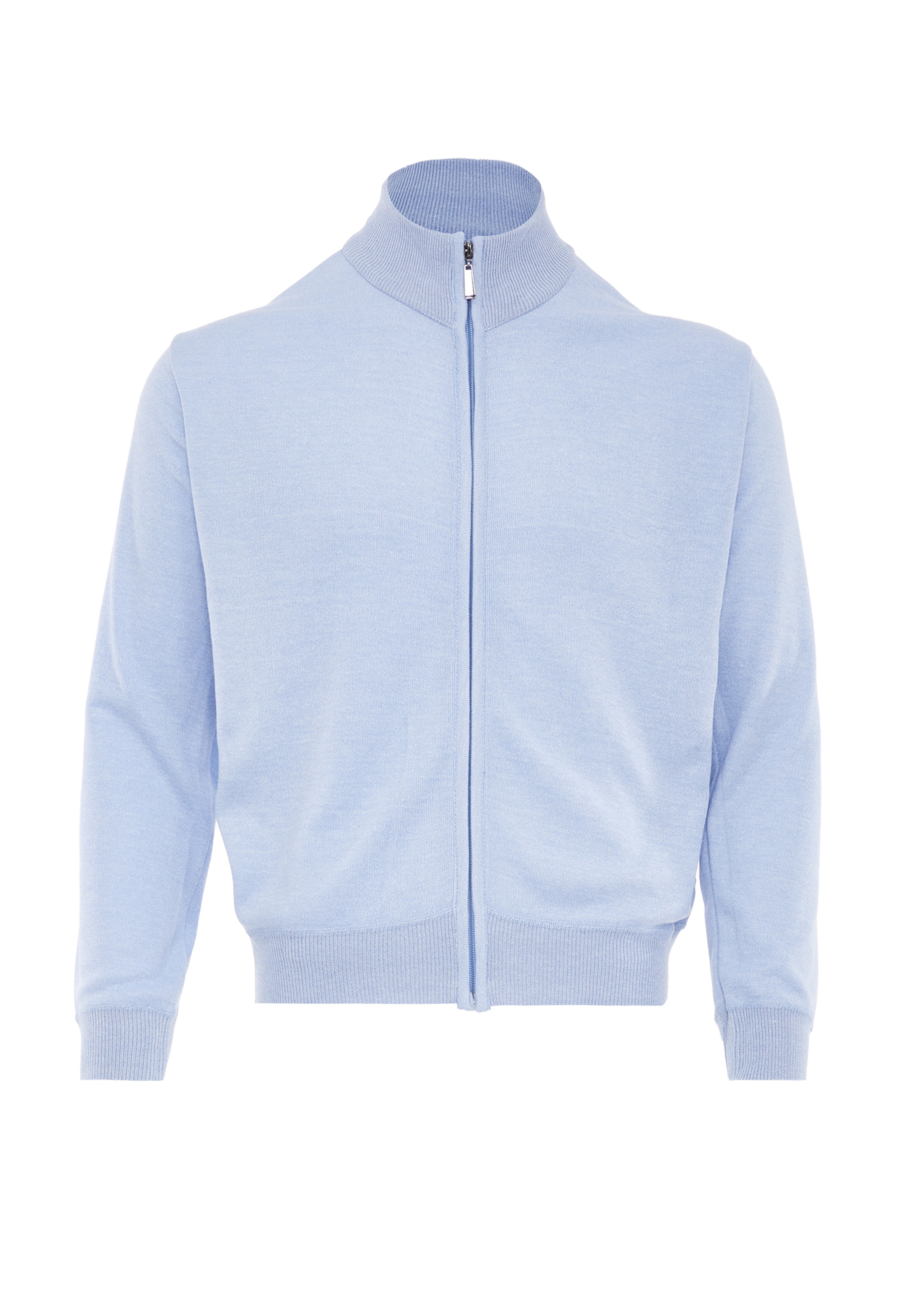 aleva Knit cardigan in Blue: front