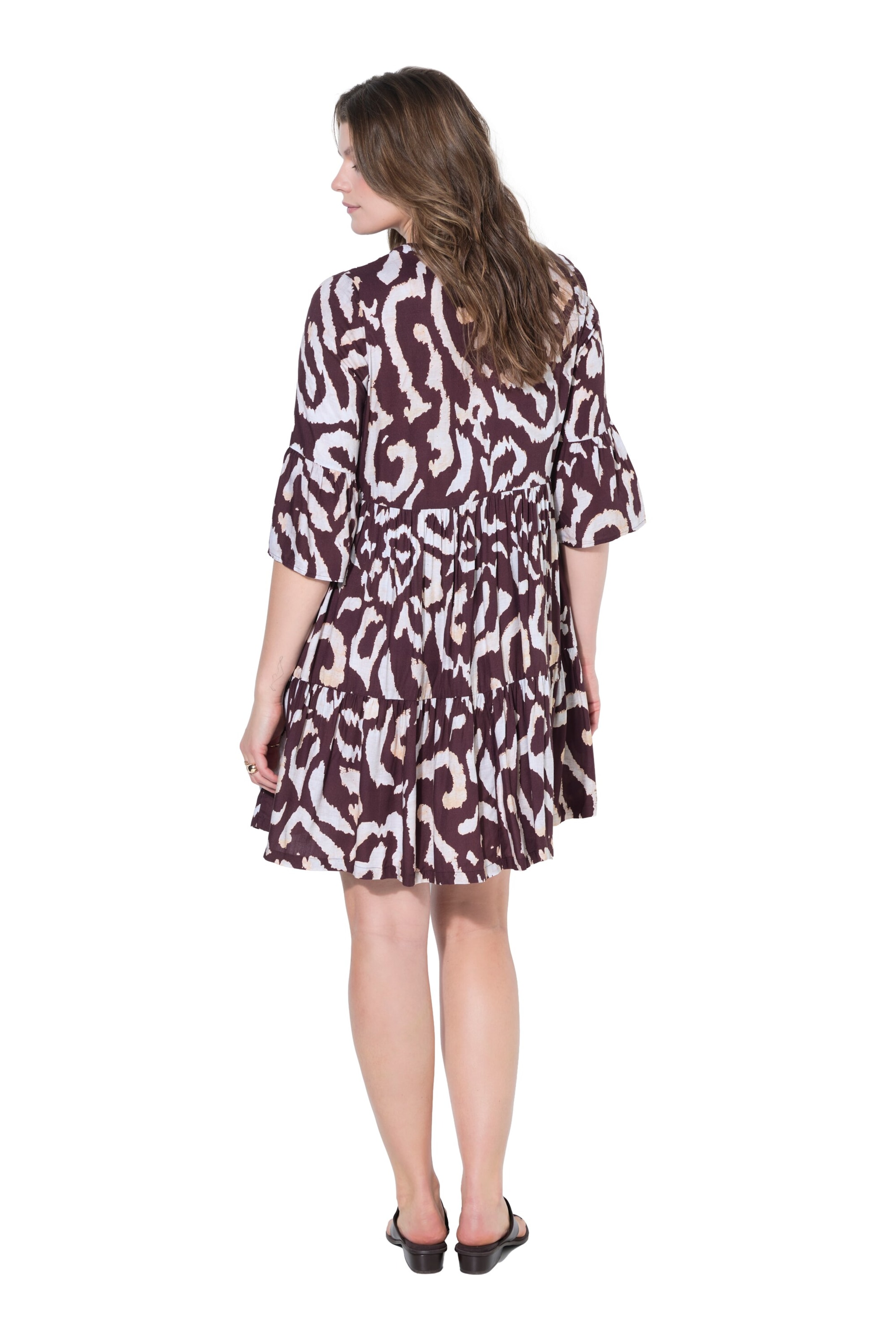Studio Untold Kleid in Braun