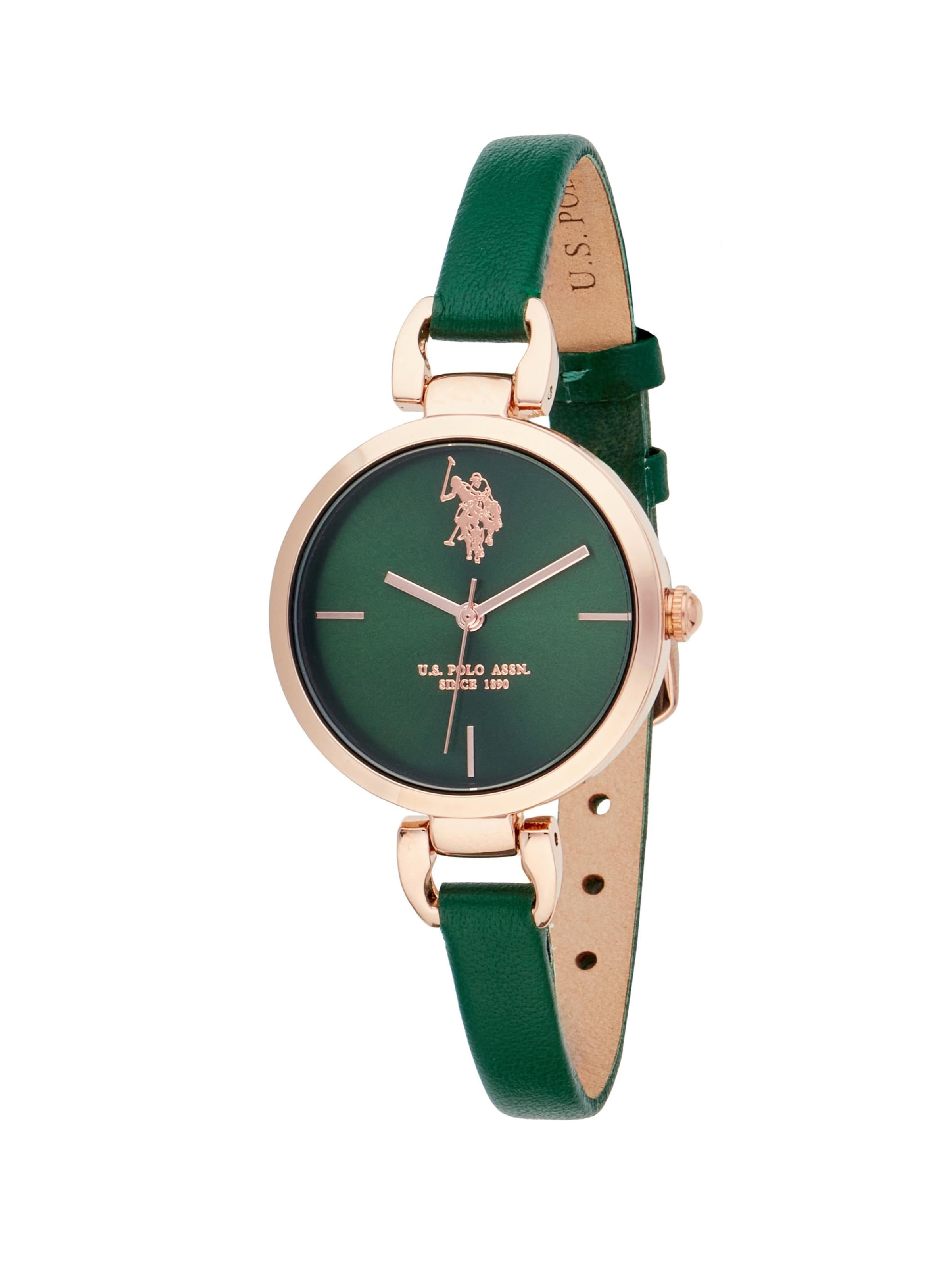 U.S. POLO ASSN. - Reloj analógico 'Joyce' en oro: frente