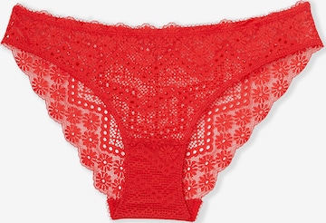 Slip 'Eclipse' di ETAM in rosso: frontale