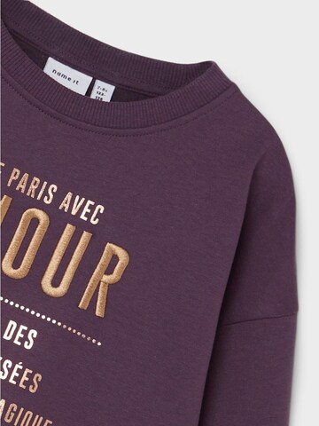 Sweat NAME IT en violet