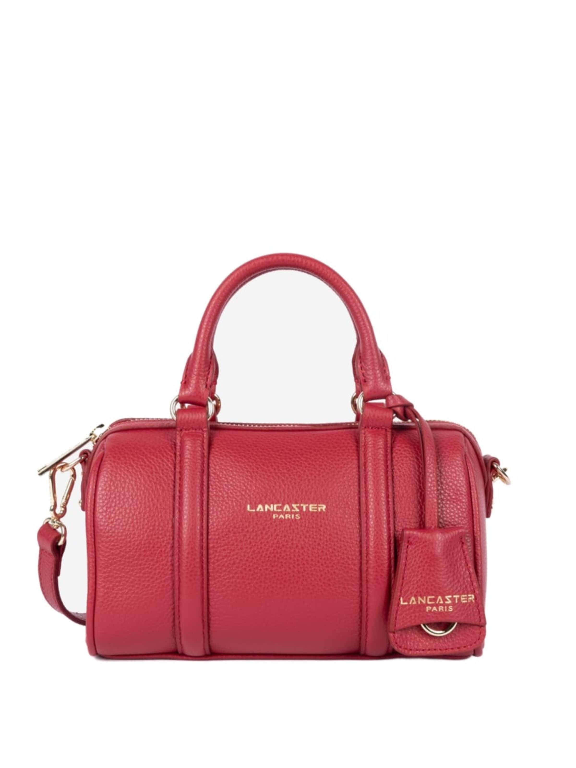 sarkans LANCASTER Paris Rokassomiņa 'Lancaster Sac polochon Zippé S Milano Ana Rouge': no priekšpuses
