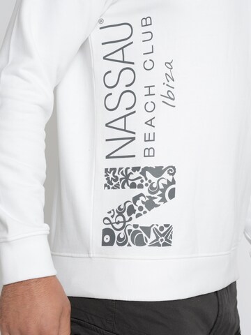 NASSAU Beach Club Sweatshirt 'NB231043' in Wit