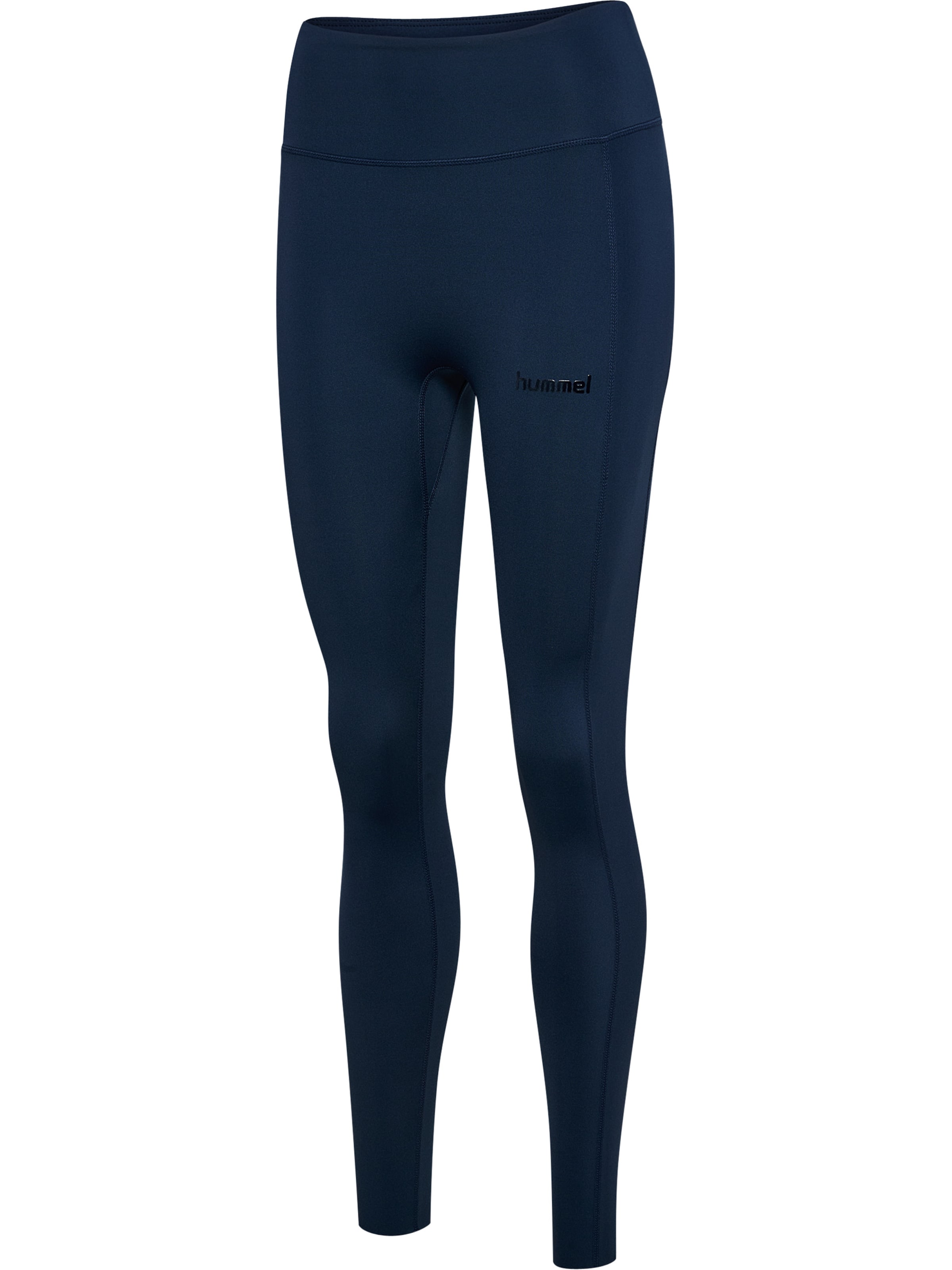 Hummel Skinny Sportbroek in Blauw