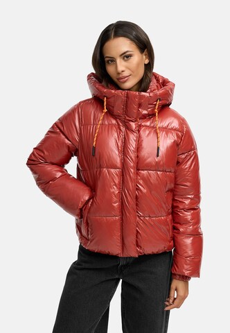 MARIKOO Winter jacket 'Skyraa 16' in Red: front