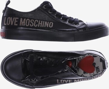 Love Moschino Sneaker 36 in Schwarz: predná strana