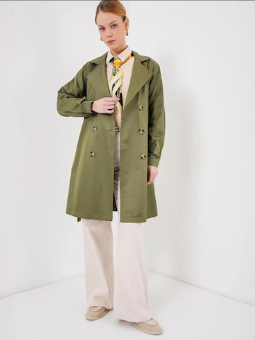 Bigdart - Sobretudo meia-estação em verde