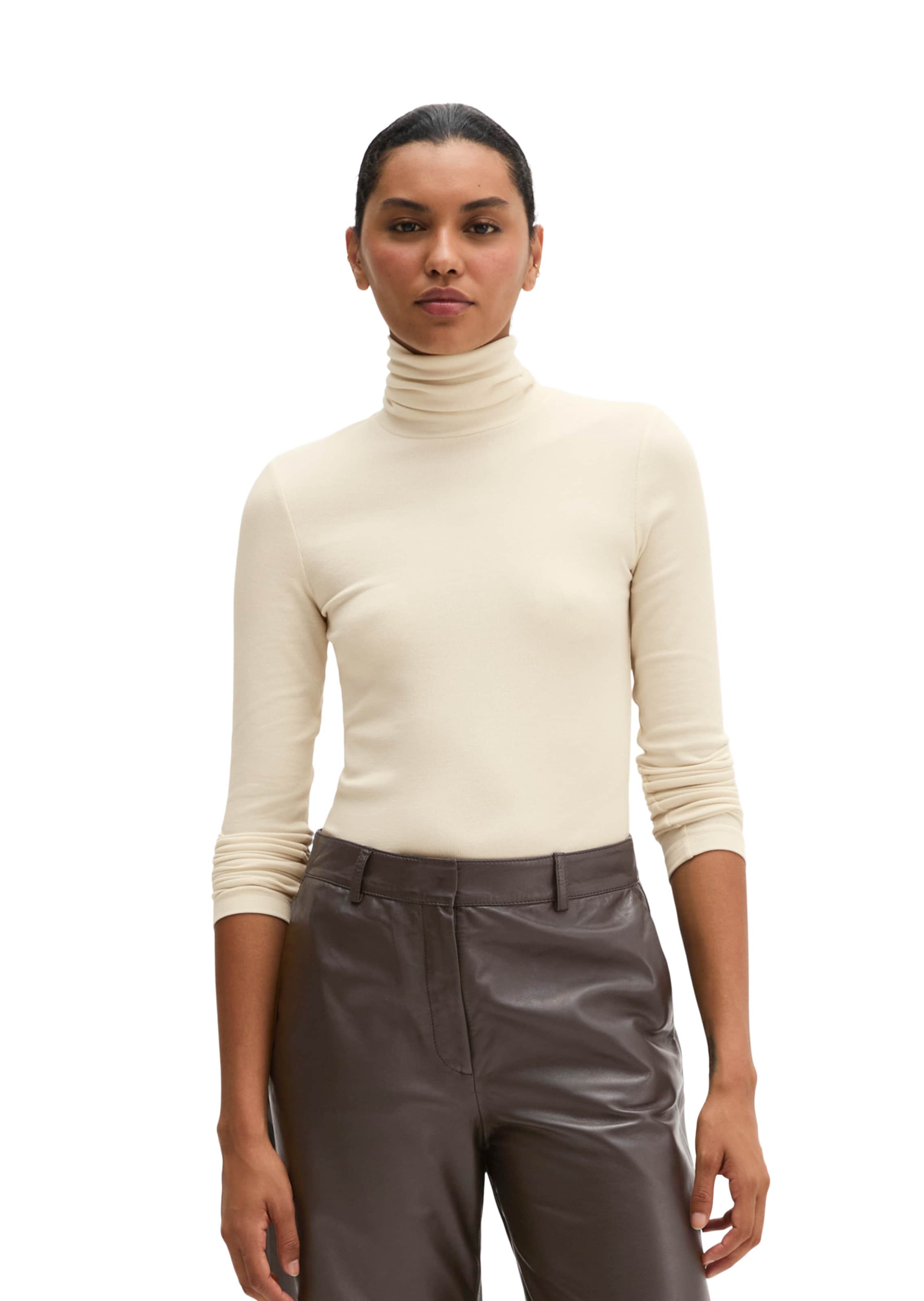 Marc O'Polo Shirt in Beige: voorkant
