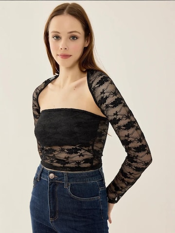 Hiccup Blouse in Zwart