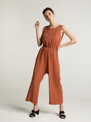 LOVJOI Jumpsuit 'Staine' in Brown: front