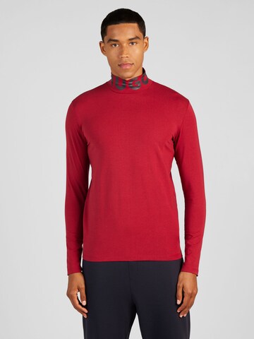 HUGO - Camiseta 'Dardini' en rojo: frente