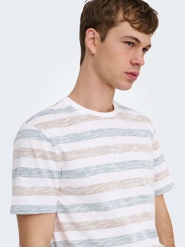 Only & Sons Футболка 'ONSMATHI' в Белый