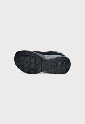 SKECHERS Botki w kolorze czarny