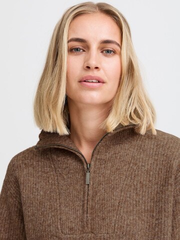 Pullover 'Astra' di PULZ Jeans in marrone