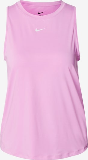 Sportiniai marškinėliai be rankovių 'ONE CLASSIC' iš NIKE, spalva – ryškiai rožinė spalva / balta, Prekių apžvalga