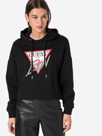 GUESS Sweatshirt in Schwarz: predná strana