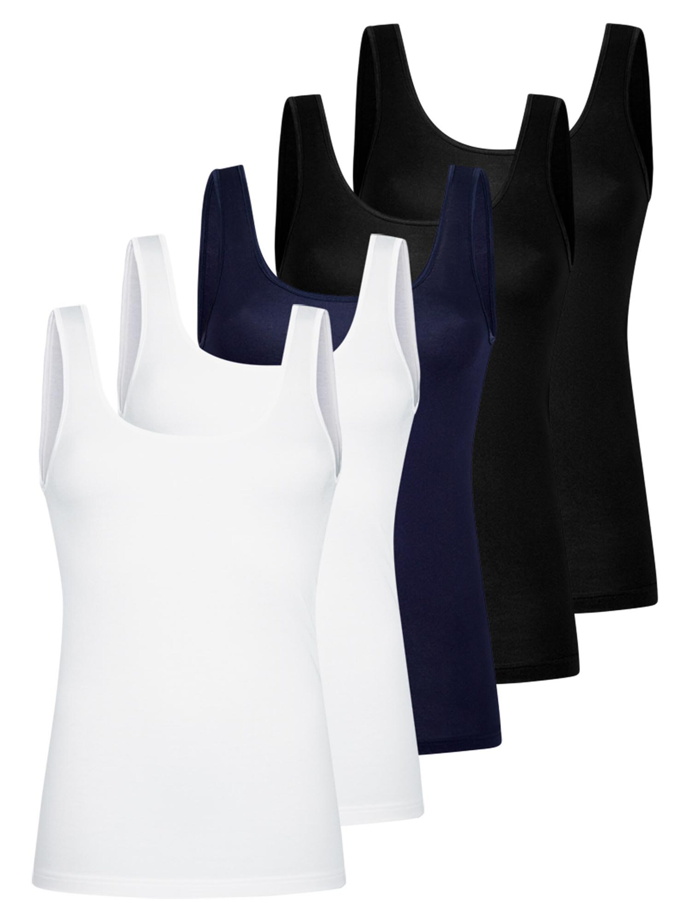 Nina von C. Undershirt 'Motion' in Blue: front