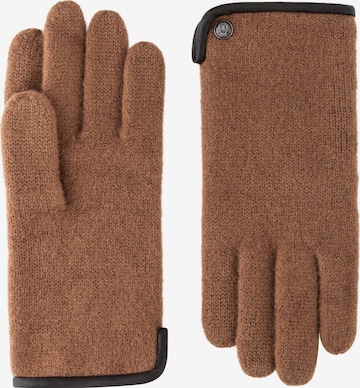 Roeckl Full finger gloves in Brown: front