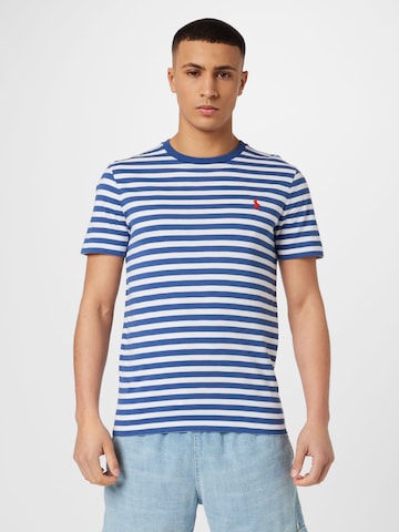 T-Shirt Polo Ralph Lauren en bleu : devant