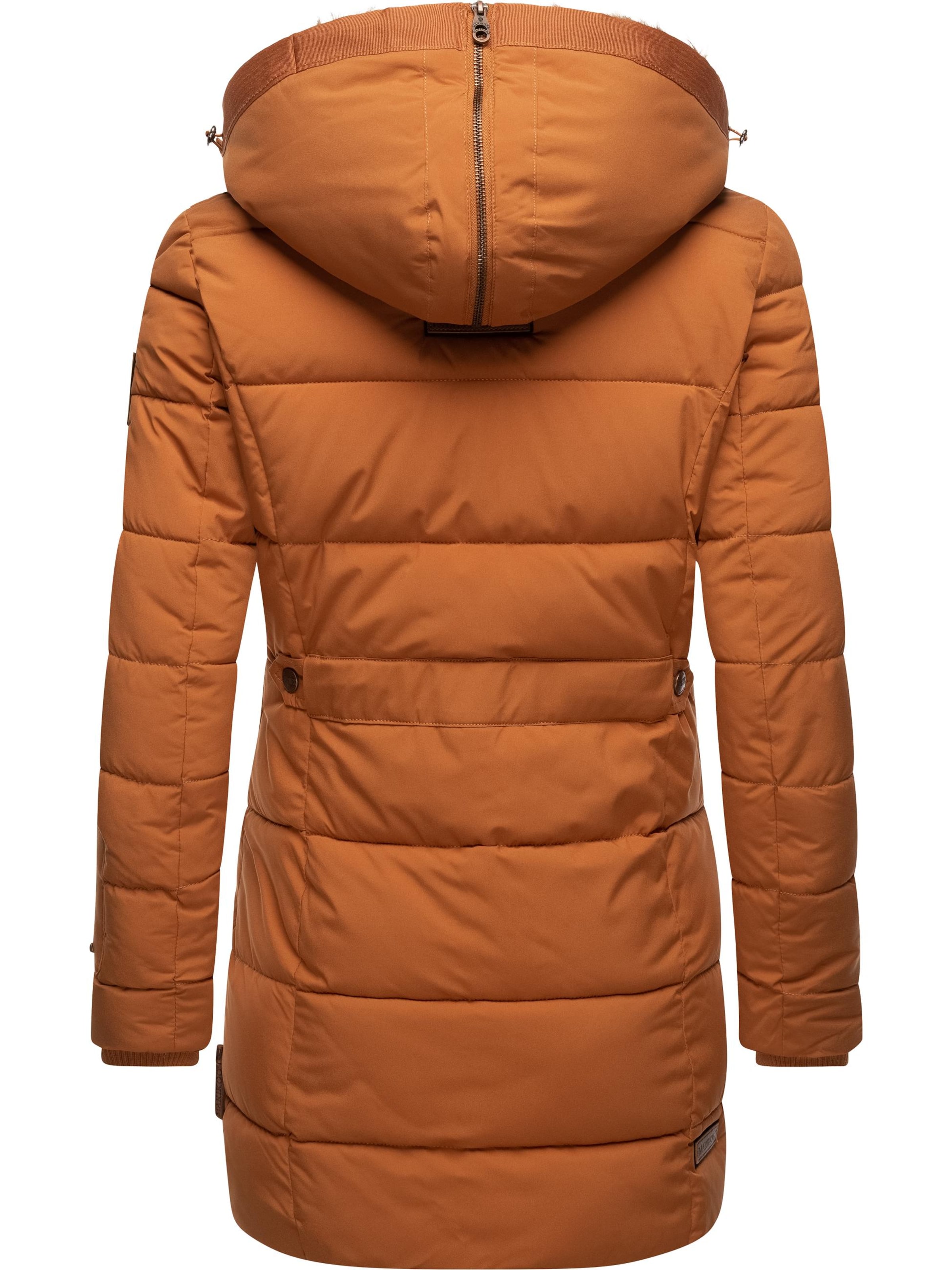 MARIKOO Vinterfrakke i brun