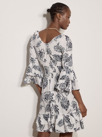 Apricot Jurk ' ' in Blauw