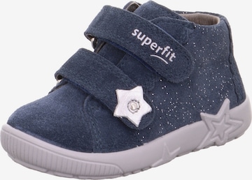 SUPERFIT First-Step Shoes 'STARLIGHT' in Blue: front