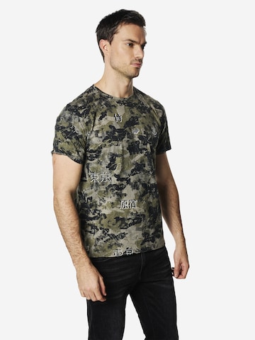 KOROSHI T-Shirt in Grün