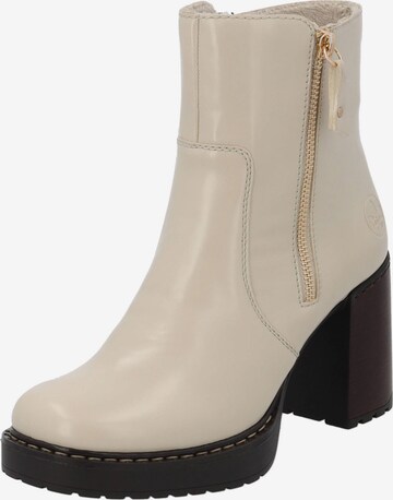 Rieker Ankle Boots 'Y4155' in Beige: front