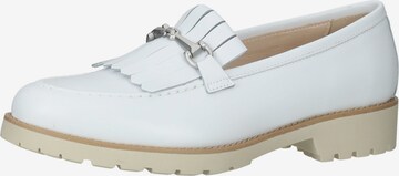 Nero Giardini Classic Flats in White: front