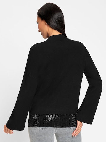 juoda heine Megztinis