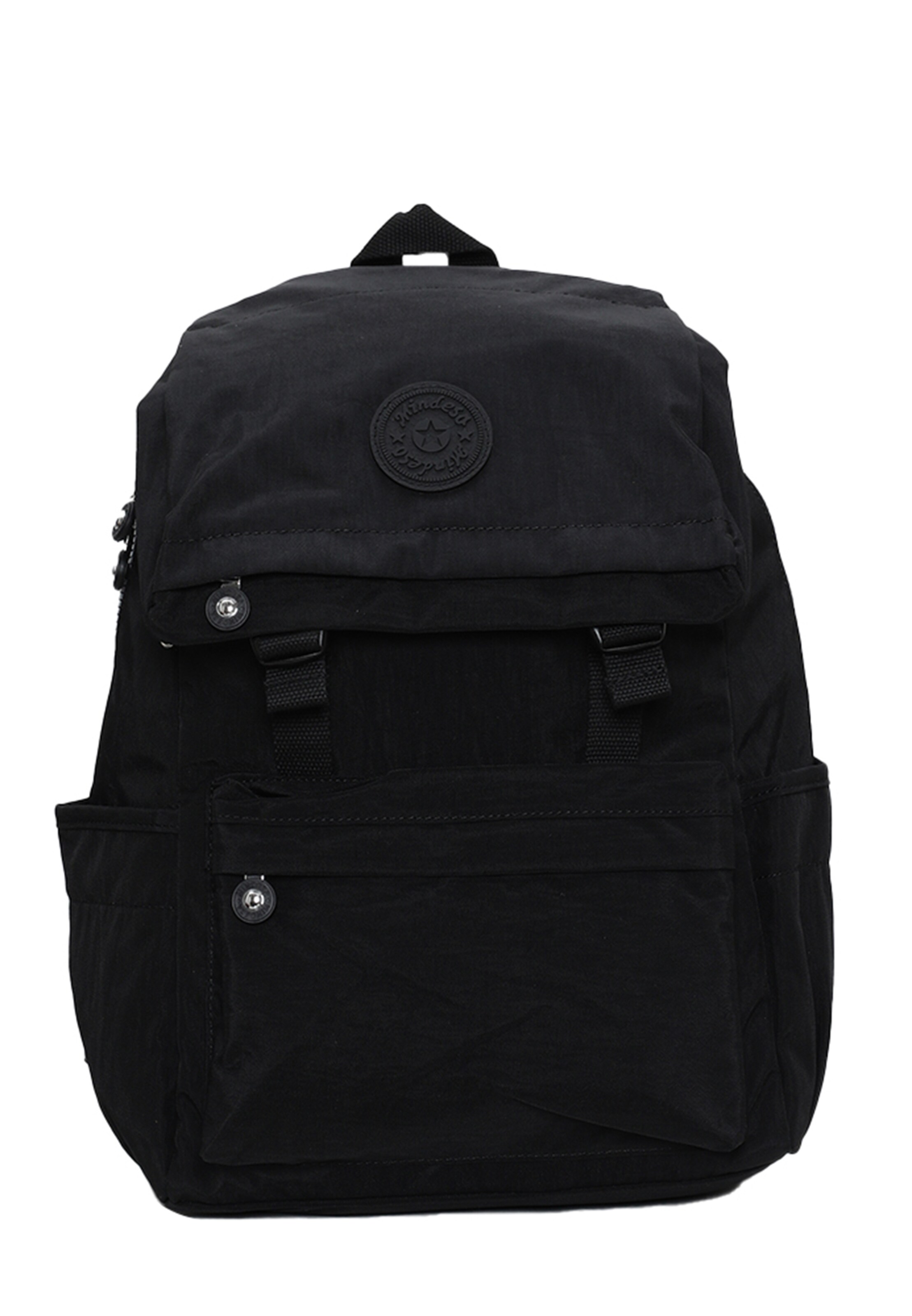 melns Mindesa Mugursoma: no priekšpuses