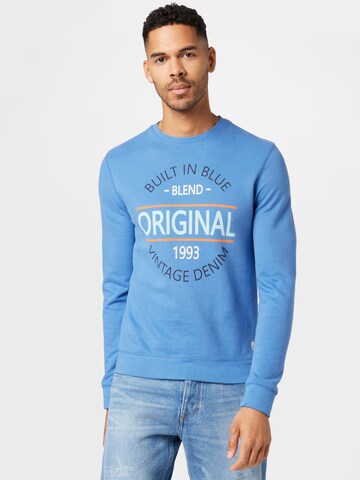 BLEND Sweatshirt in Blau: predná strana