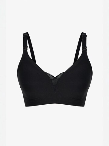 Penti Koszulkowy Biustonosz 'BHs & Bralettes' w kolorze czarny