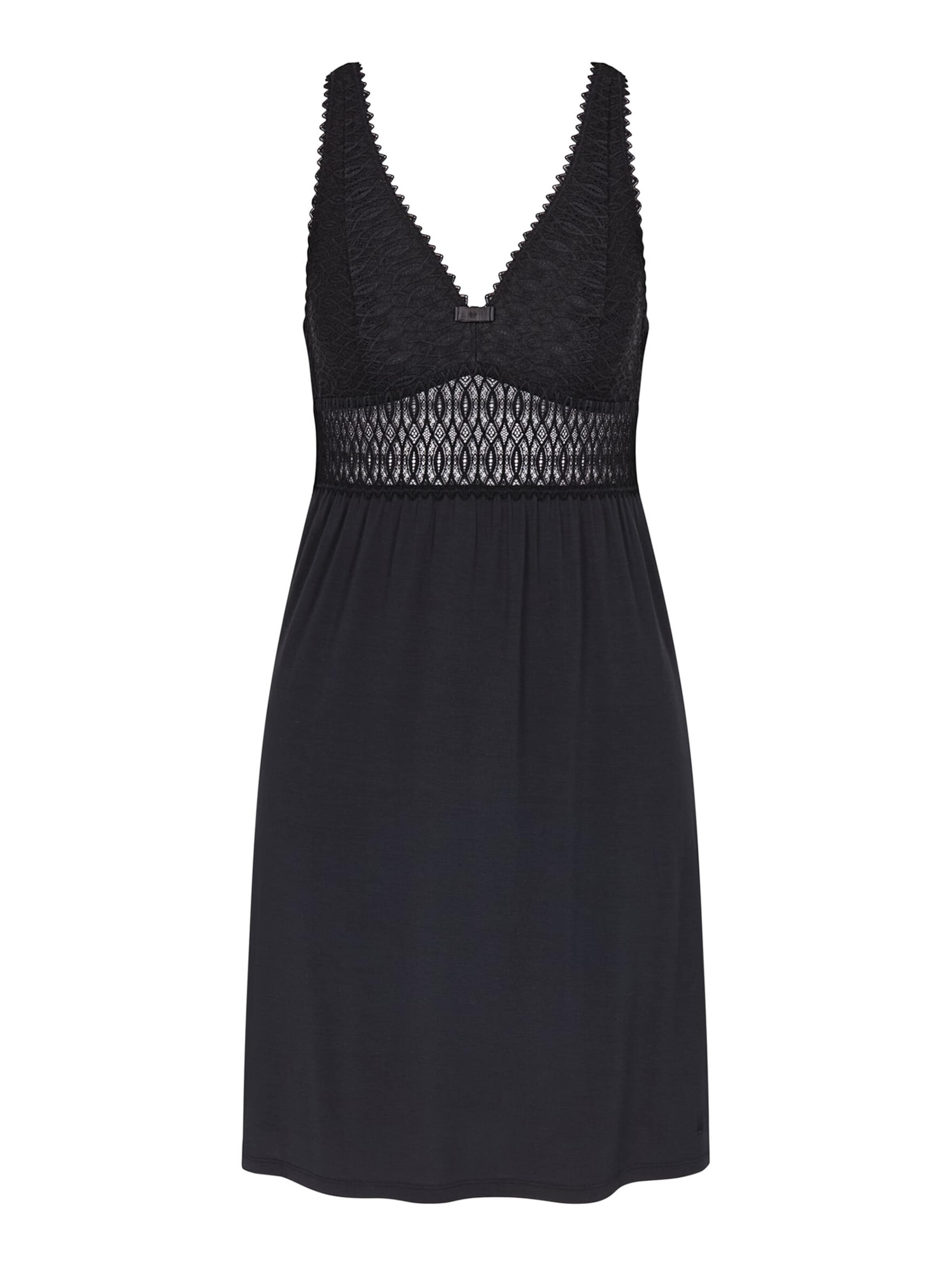 TRIUMPH - Camisola de pijama ' Aura Spotlight ' em preto: frente