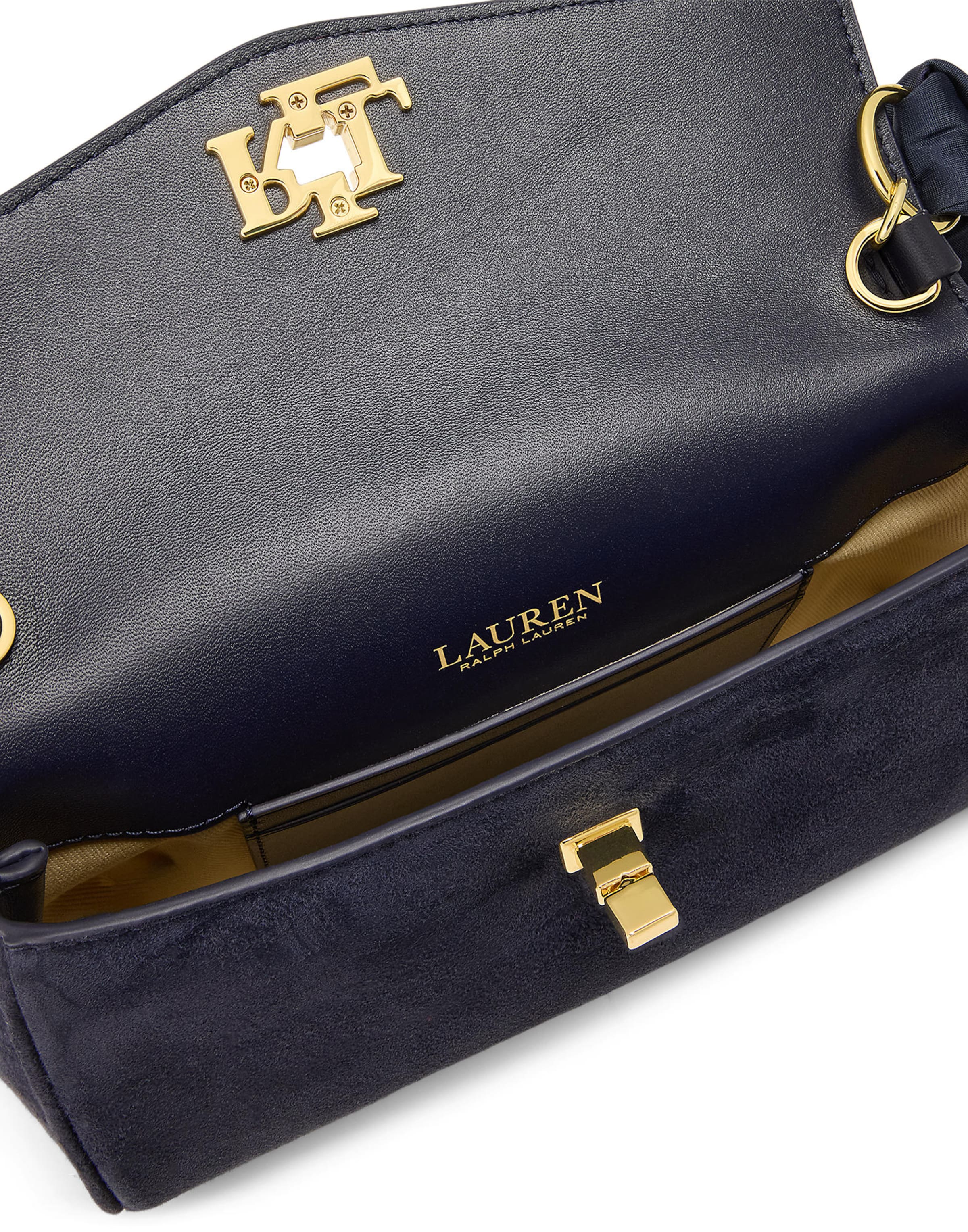 Borsa a tracolla di Lauren Ralph Lauren in blu