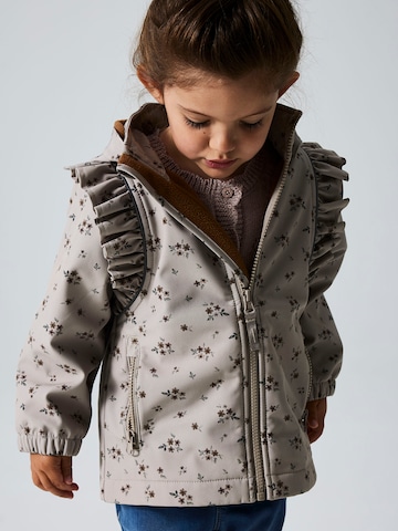 NAME IT - Chaqueta funcional 'NMFAlfa08' en gris: frente