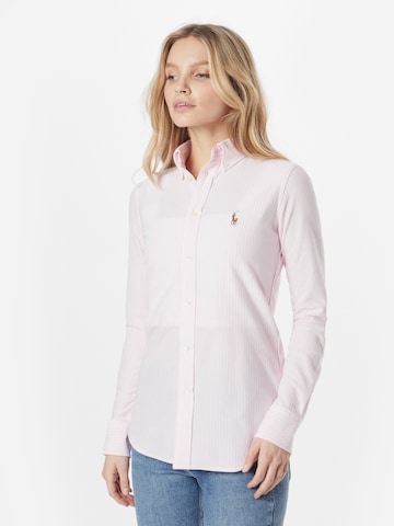 Polo Ralph Lauren Μπλούζα 'HEIDI' σε ροζ: μπροστά