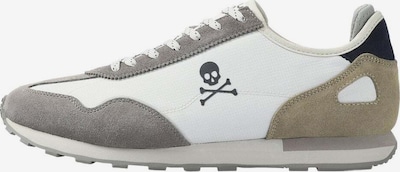 Scalpers Låg sneaker 'Prax' i mörkgrå / oliv / svart / vit, Produktvy