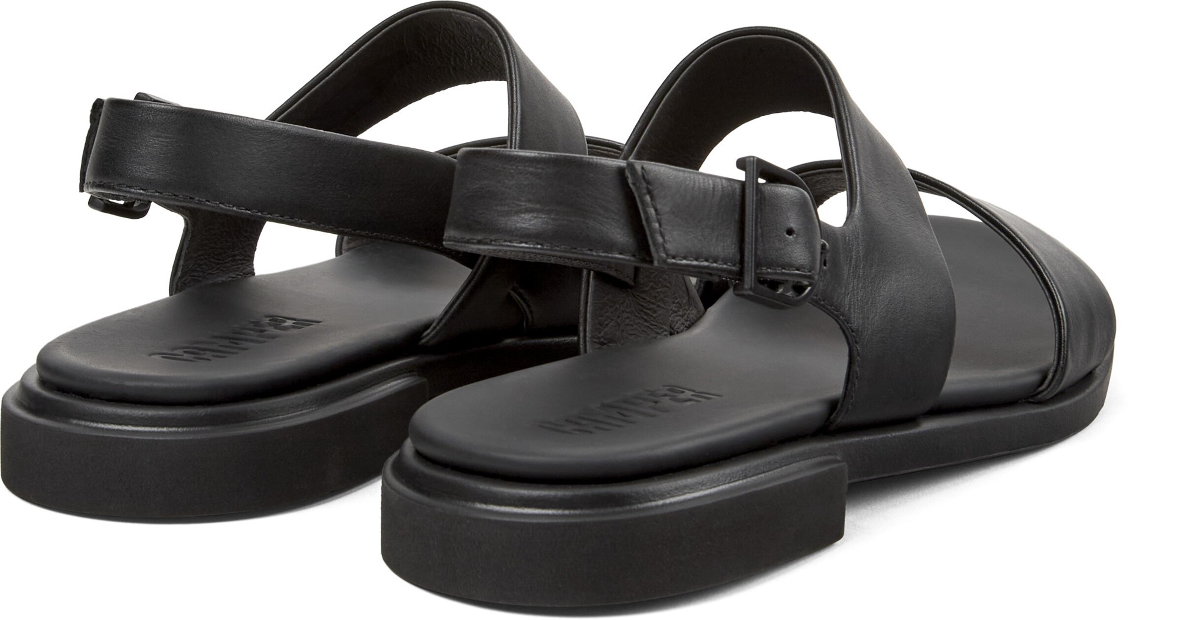 CAMPER Strap sandal 'Edy' in Black