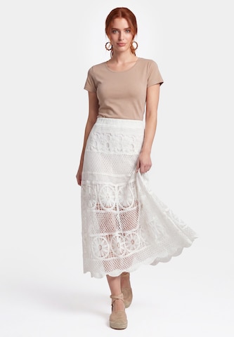 usha FESTIVAL Skirt in White