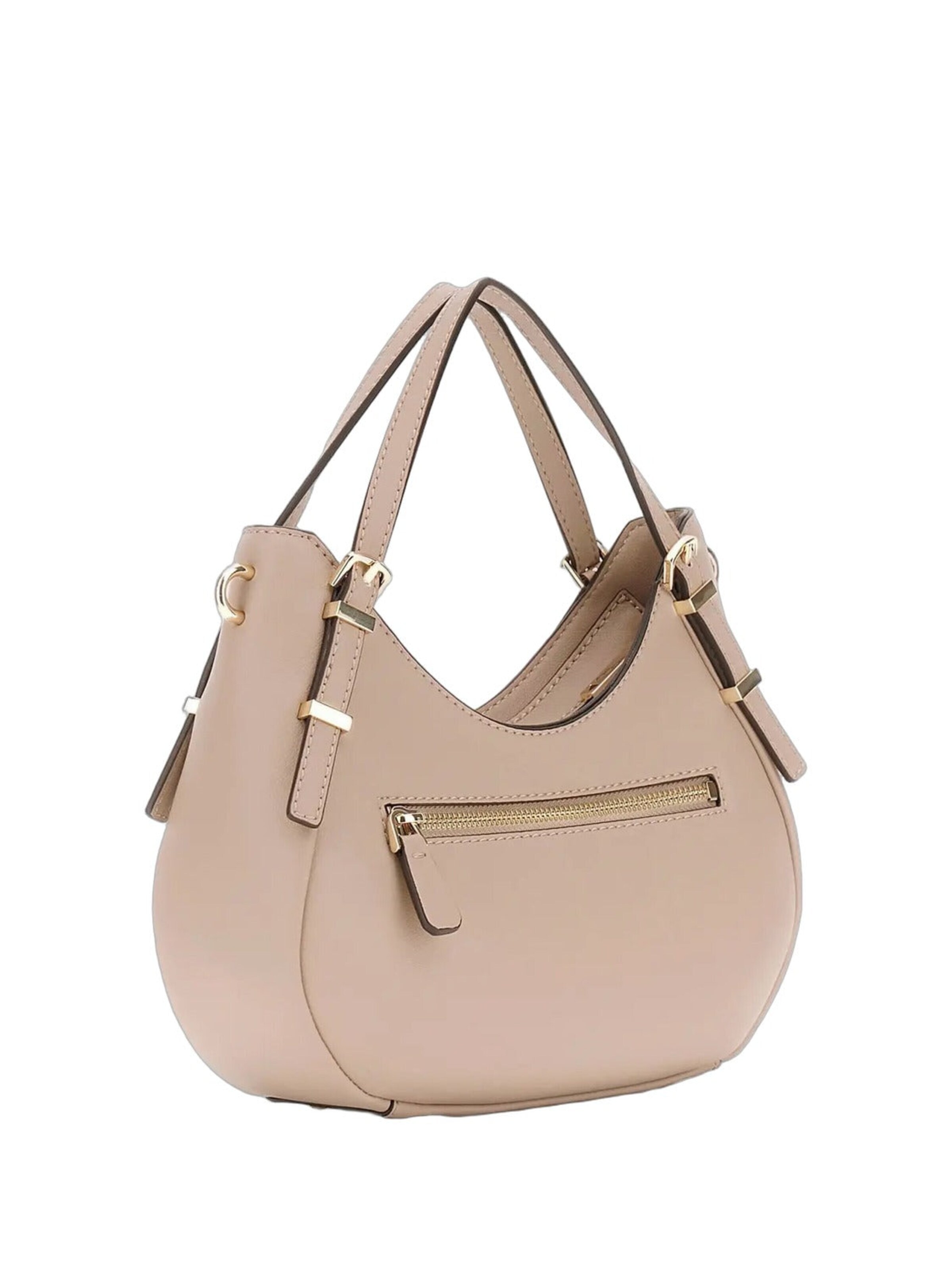 bēšs GUESS Pleca soma 'Anadela 3 Comp Satch'